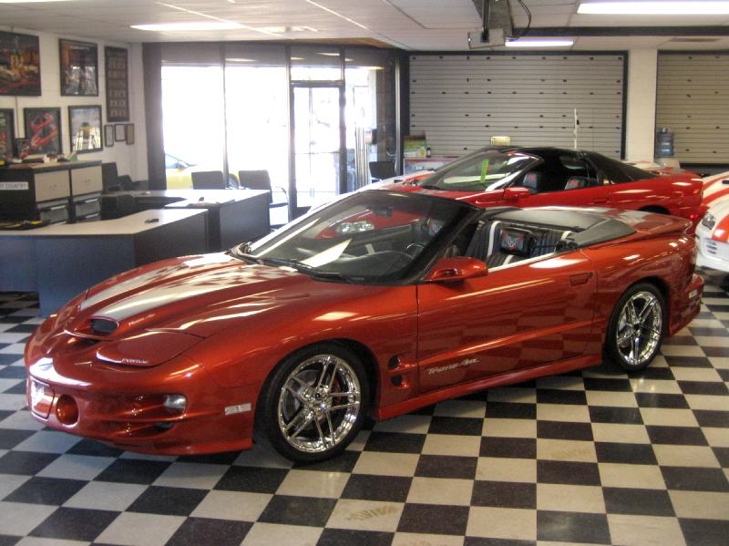 51 2001 Pontiac Trans Am Convertible with custom WS6 package 38K